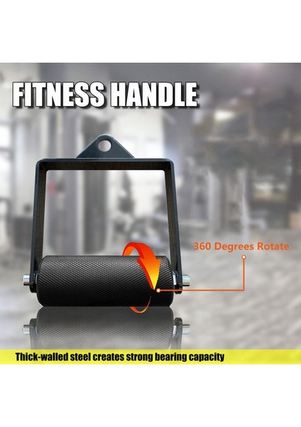 2x Gym Lat Down Down Down Kasnak Kablo Makinesi Tutamağı Bağlantı Fitness Kolu Güreş Egzersizi Deadlift D Şekil El Kavrama-6cm (Yurt Dışından) fiyatları