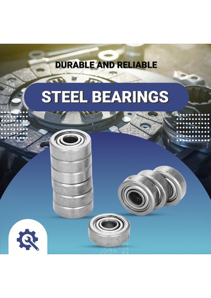 10 Yatak 604ZZ 4X12 Korumalı 4X12X4 (Yurt Dışından) fırsatları