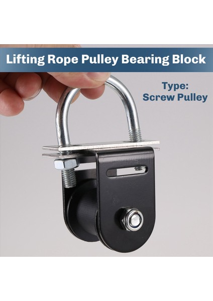 Kaldırma Halat Kasnağı Rulman Blok Kasnak Çarkı Taşınabilir Ağır Hizmet Sessiz Serim Silindir Dıy Gym Egzersiz Ekipmanları Vidalı Kasnak (Yurt Dışından) fırsatları