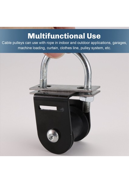 Kaldırma Halat Kasnağı Rulman Blok Kasnak Çarkı Taşınabilir Ağır Hizmet Sessiz Serim Silindir Dıy Gym Egzersiz Ekipmanları Vidalı Kasnak (Yurt Dışından) indirimleri