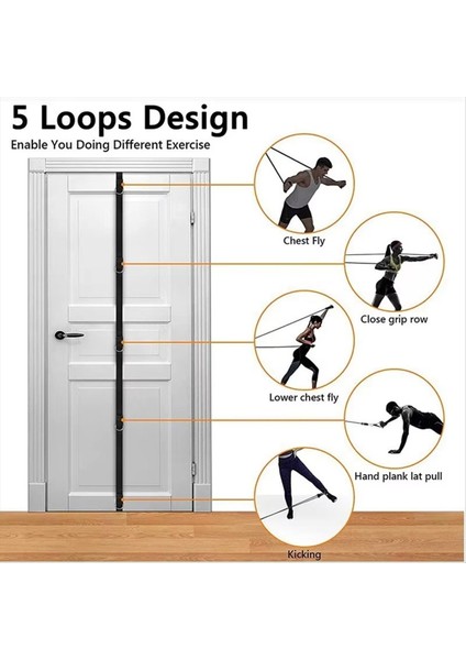 Direnç Bantları Için Kapı Kayışı Egzersizler Ev Fitness Taşınabilir Kapı Bant Direnci (Yurt Dışından) indirimleri