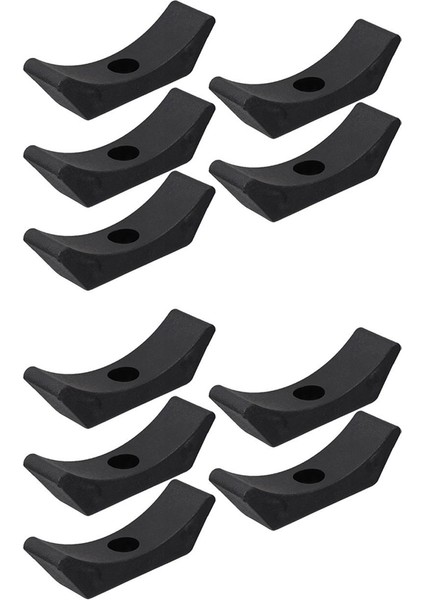 10 Pcs Dumbbell Raflar Dumbbell Tutucular Dambeliye Braketleri Dambıl Depolama Ağırlığı Standları (Yurt Dışından)