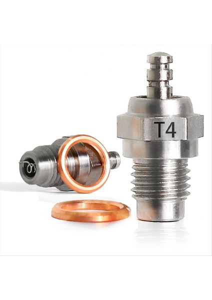 1pcs T4 Hot Spark Glow Fiş Traxxas/kyosho/hsp/hpı Redcat Için Işletim Sistemini Değiştir 1/8 1/10 Rc Nitro Motorlar Araba Kamyonu (Yurt Dışından) indirimleri