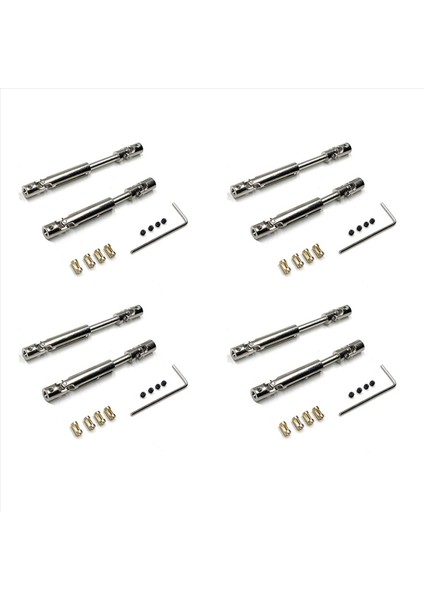 4set MN78 Metal Şaftı Cvd Tüm Trıvesh Mil MN78 Mn-78 Mn 78 1/12 Rc Araba Yükseltme Parçaları (Yurt Dışından)