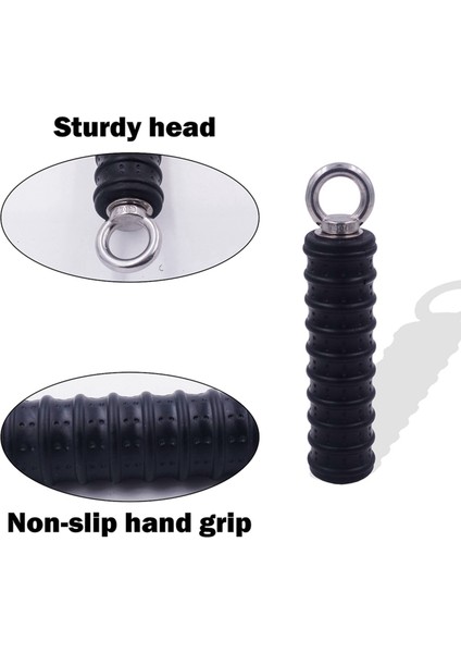 2 Adet Tek Spor Salonu Triceps Mukavemeti Aşağı Itin Kablo Makinesi Ek Kol Fitness Ekipmanları Için El Tutamakları (Yurt Dışından) fırsatları