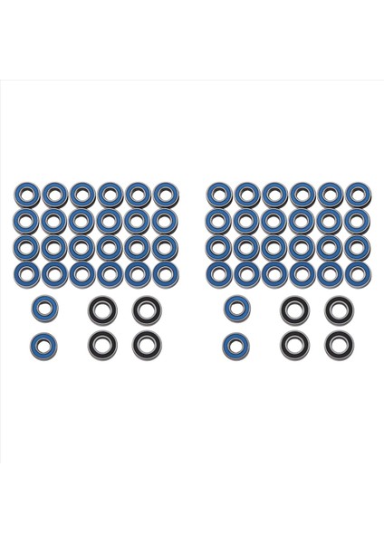 60PCS Tamiya Için Mühürlü Yatak Kiti 1/14 Kamyon Traktör Römork Yarı Grand Knight King Hauler Yükseltme Parçaları (Yurt Dışından)