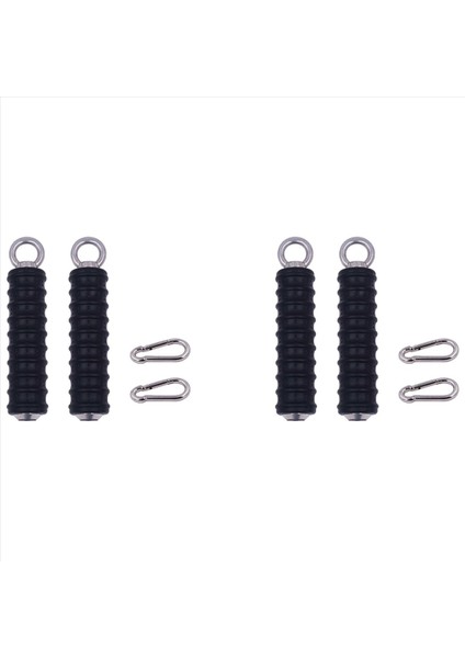 4pcs Tek Gym Tutam Triceps Mukavemeti Ittirin Kablo Makinesi Ek Kolu Fitness Ekipmanları Için El Tutamaklarını Çekin (Yurt Dışından)