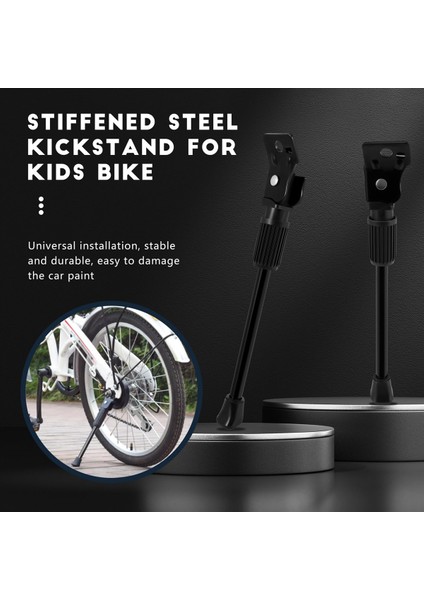Çocuk Bisiklet Kickstand Çocuk Bisiklet Tek Yan Kick Stand Arka Montaj Bisikletleri 20 Inç Çocuk Bisikleti Için Rafları Destek (Yurt Dışından) fırsatları