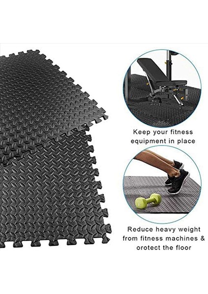 36 Paket Egzersiz Mat Eva Köpük Gym Mat Spor Salonu Ekipmanı Için Döşeme Paspasları Egzersiz Yoga Kamp Çocuklar Oyun Odası (Yurt Dışından)