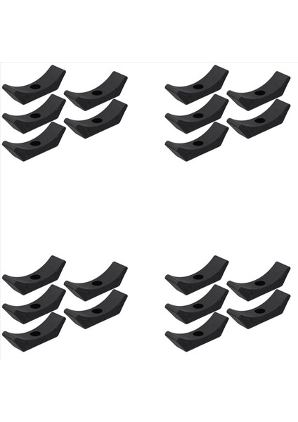 20 Pcs Dumbbell Raflar Dumbbell Tutucular Dambelli Braketler Dumbbell Depolama Ağırlığı Standları (Yurt Dışından)