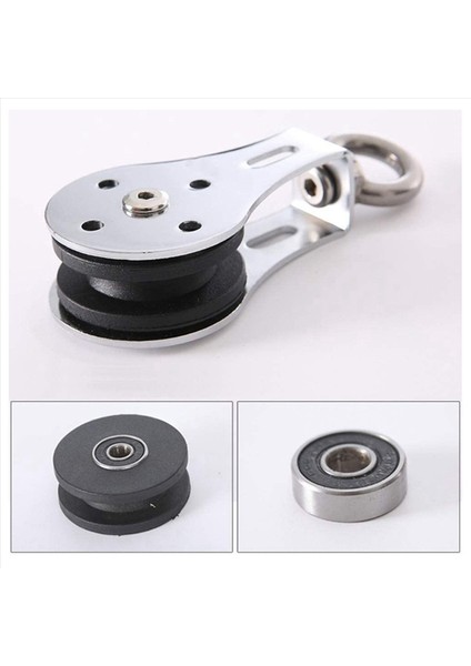 3x 300KG Yatak Kasnağı Kaldırma Sessiz Tekerlek Spor Salonu U Antrenman Ekipmanları Için Ağır Hizmet Kasnak Tekerleği Kablo Makinesi (Yurt Dışından) indirimleri