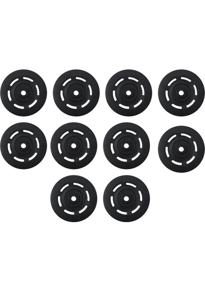 10X 95MM Siyah Yatak Kasnak Tekerlek Kablosu Ekipman Ekipmanı Parça Aşınma (Yurt Dışından)