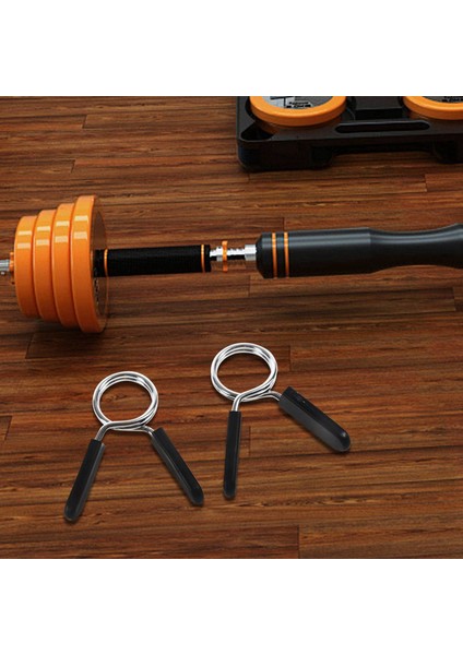 4pcs 30MM Halter Spor Salonu Ağırlığı Kaldırma Dambıl Kilit Kelepçesi Yaylı Yaka Klipsleri (Yurt Dışından) modelleri