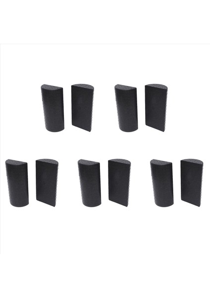 5pair 30CM Yoga Pilates Için Yarım Yuvarlak Köpük Silindir Spor Fitness Ekipman Denge Padi Yoga Blokları (Yurt Dışından)