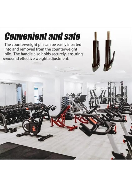 Çok Fonksiyonlu Ağırlık Yığın Pin 9 5mm Kuvvet Antrenmanı Fitness Spor Salonu Ekipman Vücut Geliştirme Yedek Aksesuarları C (Yurt Dışından) modelleri