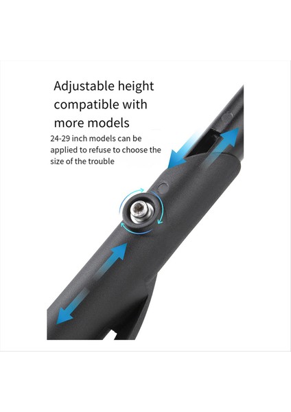 Bisiklet Kickstand Alüminyum Alaşım Bisiklet Park Rafı Desteği Mtb/kar/katlanır Bisiklet Için Ayarlanabilir (Yurt Dışından) indirimleri