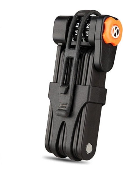 Bisiklet Kilidi Anti-Hırsızlık Kilit Kilit 4 Haneli Kombinasyon Kilidi Bisiklet Dağ Bisikleti Katlanır Kilit Kilid (Yurt Dışından)