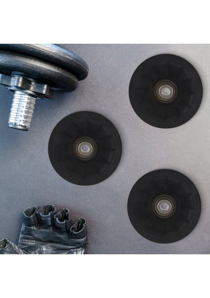 4 Adet Evrensel 105MM Çapında Aşınma Geçirmez Yatak Kasnağı Tekerlek Kablosu Spor Salonu Fitness Ekipmanı Parça (Yurt Dışından) fiyatları