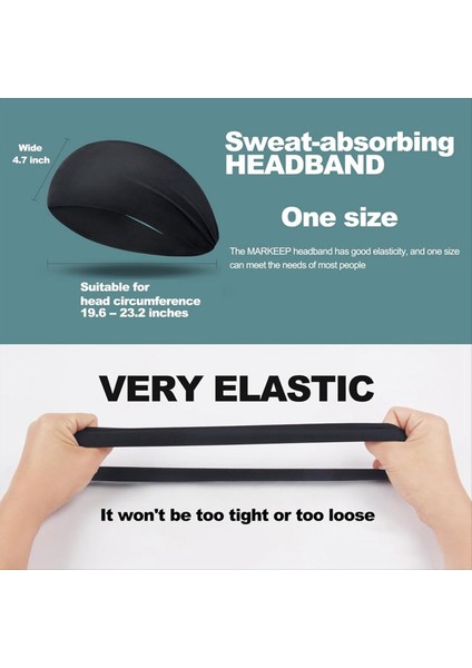 6 Paket Spor Kafa Bandı Erkekler Için Ter Bantları Spor Ter Bantları Erkek Egzersiz Bisiklet Sürüyor Ince Fitness Spor Salonu Yoga (Yurt Dışından) modelleri