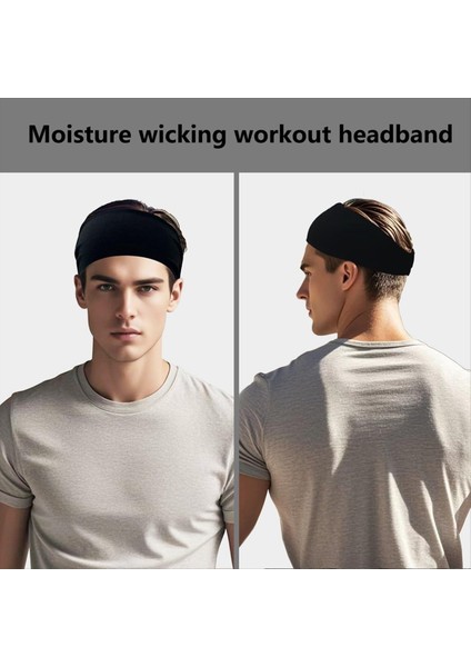 6 Paket Spor Kafa Bandı Erkekler Için Ter Bantları Spor Ter Bantları Erkek Egzersiz Bisiklet Sürüyor Ince Fitness Spor Salonu Yoga (Yurt Dışından) fırsatları