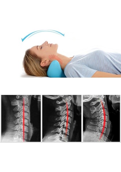Servikal Boyun Masajı Yerçekimi Boyun Masajı Yastık Boyun Omuz Tamir Yastığı Çekiş Düzeltme Masajı (Yurt Dışından) indirimleri