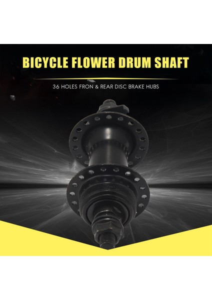1 Çift 36 Delik Mtb Için Ön ve Arka Disk Fren Göbekleri 6 Cıvatalı Disk Freniyle Uyumlu Dağ Bisikleti Için Hub (Yurt Dışından) modelleri