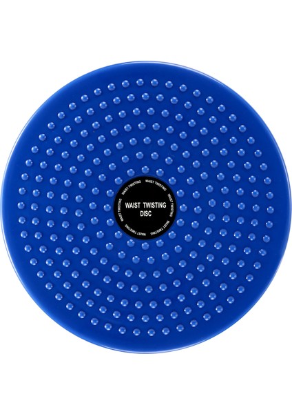 Fitness Bel Bükümlü Disk Denge Tahtası Vücut Binası Spor Manyetik Masaj Plakası Salgası Bel Twist Disk Mavi (Yurt Dışından)