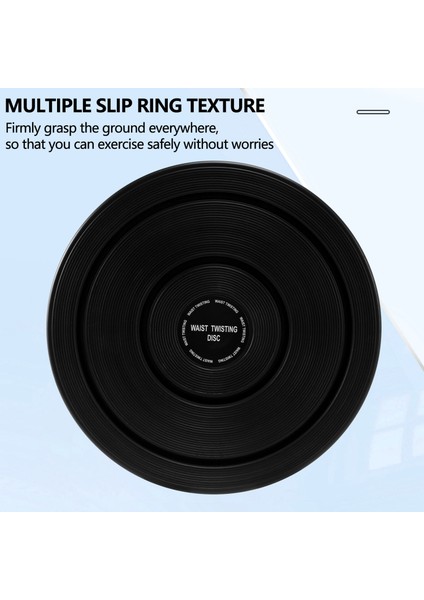 Fitness Bel Bükümlü Disk Denge Tahtası Vücut Binası Spor Manyetik Masaj Plakası Salgası Bel Twist Disk Mavi (Yurt Dışından) modelleri