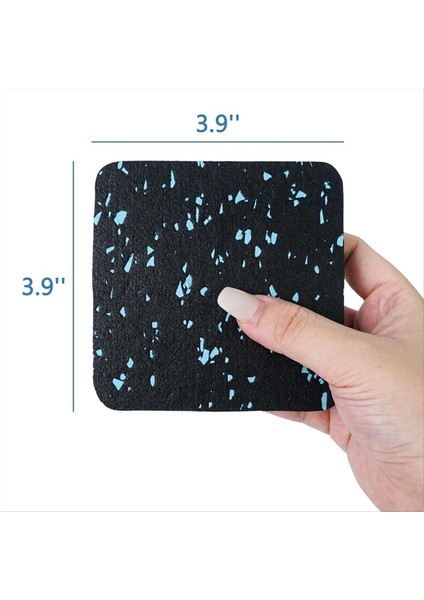 Koşuad Mat Padleri Egzersiz Ekipmanları Ses Yalıtım Şok Emici Mat Koşu Bandı Yıkayıcı Için Zemin Koruması (Yurt Dışından) modelleri