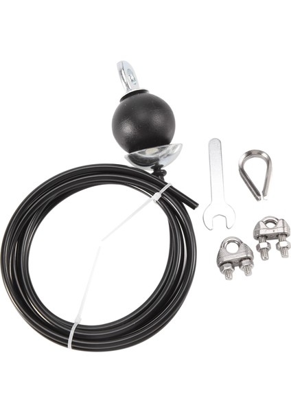 Ana Sayfa Gym Fitness Kasnak Kablo Uzunluğu Ayarlanabilir Ağır Hizmet Çelik Tel Halat 2m (Yurt Dışından)