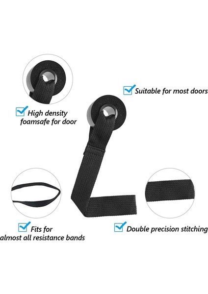 4 Adet Direnç Bantları Kapı Çapa Spor Salonu Fitness Kapı Eki Ev Spor Salonu Fitness Yoga Dans Eğitimi (Yurt Dışından) fırsatları
