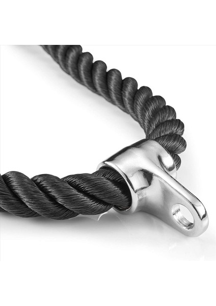 2x Tricep Halat Aşağı 36 Inç Snap Hook Fitness Bağlama Kablosu Makinesi Pulldown Halat Ev Gym Için (Yurt Dışından)