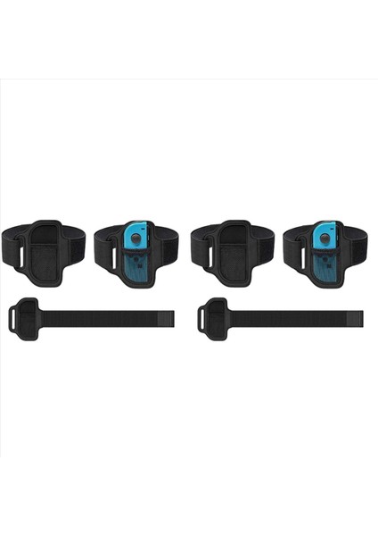 Switch Bacak Kayışları Için 2x Yüzük Fit Macera Bacak Ayarlanabilir Elastik Spor Kayışları Nintendo Switch Için Macera (Yurt Dışından)