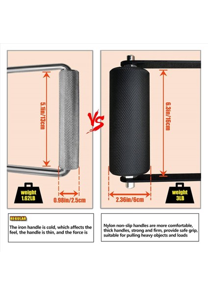 2x Gym Lat Down Down Down Kasnak Kablo Makine Tutamağı Bağlantı Fitness Kolu Güreş Egzersizi Deadlift D Şekil El Kavrama-4cm (Yurt Dışından) indirimleri