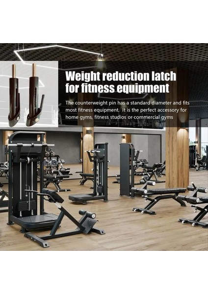 Çok Fonksiyonlu Ağırlık Yığın Pin 9 5mm Kuvvet Antrenman Fitness Spor Salonu Ekipman Vücut Geliştirme Yedek Aksesuarları B (Yurt Dışından) indirimleri