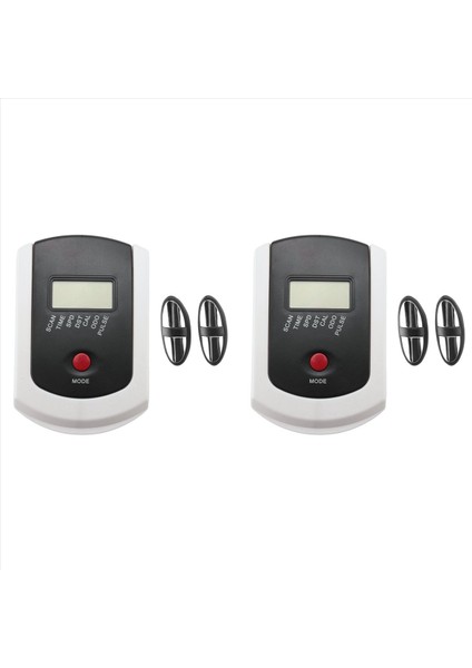 Fitness Sabit Bisikletler Manyetik Bisiklet Için Kalp Hızı ile 2x Monitör Hız Göstergesi (Yurt Dışından)