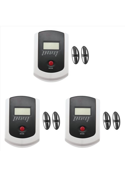 Fitness Sabit Bisikletler Manyetik Bisiklet Için Kalp Hızı ile 3x Monitör Hız Göstergesi (Yurt Dışından)