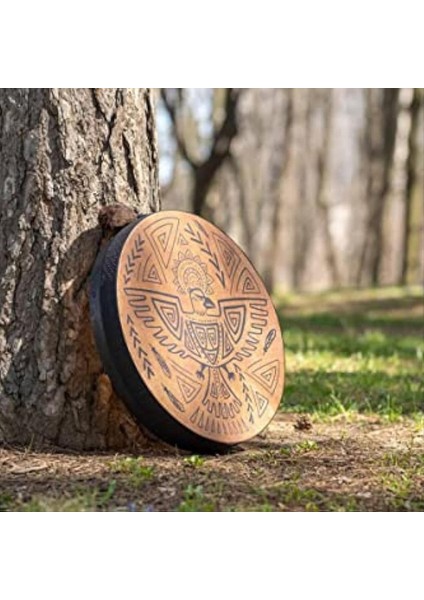 Şamanik Davullar Kutsal &quot Şaman Bird&quot Vegan Davullar Ses Iyileştirici Araçlar Sibirya Davulları Manevi Müzik Şamanik Davullar (Yurt Dışından) indirimleri