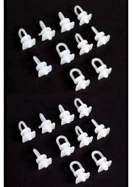 Perde ruleti korniş stopu vidalı perde düğmesi Perde Durdurucu (20 adet) modelleri