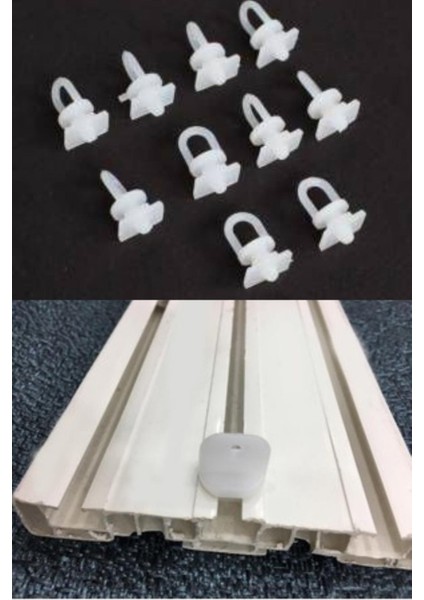 Perde ruleti korniş stopu vidalı perde düğmesi Perde Durdurucu (20 adet) fırsatları