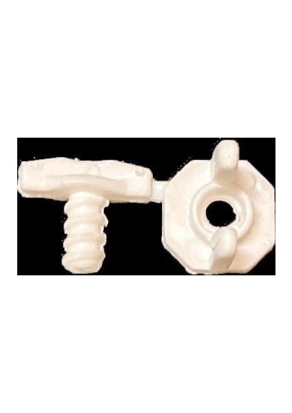 Perde ruleti korniş stopu vidalı perde düğmesi Perde Durdurucu (20 adet)