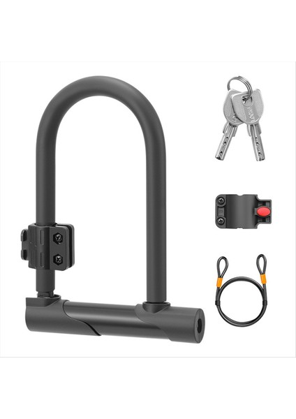 Basit Taşınabilir Bisiklet U Şeklinde Kilit Anti-Hırsızlık Anti-Hidrolik Kesme Dağ Bisiklet Binicilik Ekipmanları Bisiklet Kilidi (Yurt Dışından)