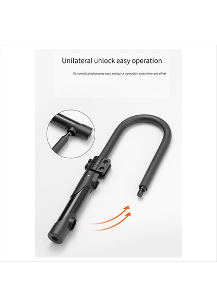 Basit Taşınabilir Bisiklet U Şeklinde Kilit Anti-Hırsızlık Anti-Hidrolik Kesme Dağ Bisiklet Binicilik Ekipmanları Bisiklet Kilidi (Yurt Dışından) fırsatları