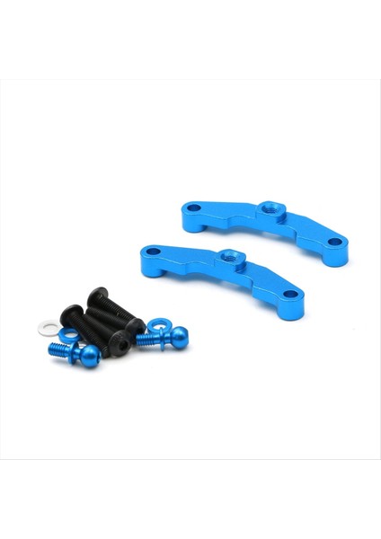 Rc Araba Yükseltme Dalga Kutusu Itme Çubuk Braket Kiti 54651 Tamiya TT02 Type-S Type-S Rc Araba Yükseltme Aksesuarları Mavi (Yurt Dışından)