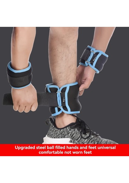 2pcs Fitness Ekipmanı Spor Salonu Ayak Bileği Kum Torbası D-Ring Dans Bacak Kuvveti Eğitimi Için Ayarlanabilir Ayak Bileği Ağırlığı Yoga Sporları 500G (Yurt Dışından) modelleri