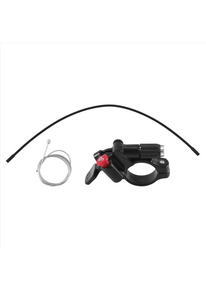 Bisiklet Uzaktan Kilitleme Kolu Çatal Kilitleme Tel Kontrol Kolu Alüminyum Alaşım Dağ Bisikleti Çatal Kilit Kontrol Parçaları Kablo ile (Yurt Dışından)