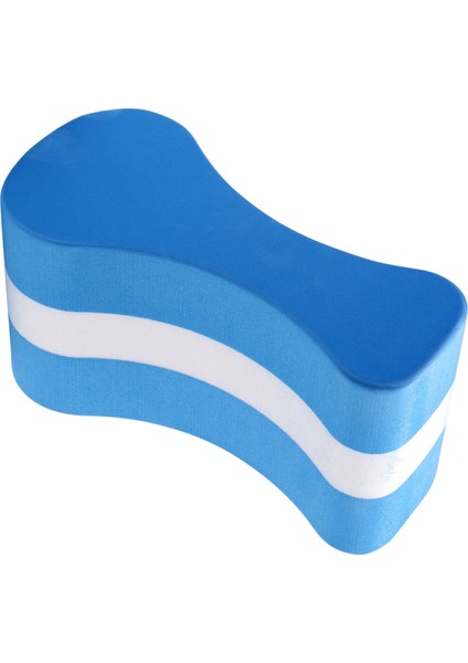 Köpük Çekme Şamandıra Eva Tekme Bacaklar Tahtası Çocuklar Yetişkinler Havuz Yüzme Eğitimi-Mavi+Beyaz (Yurt Dışından)