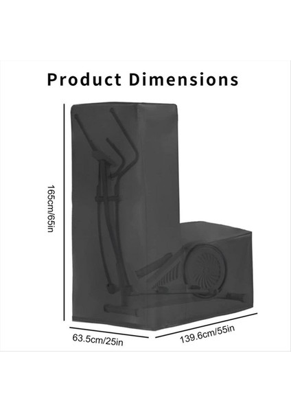 Egzersiz Bisiklet Kapağı Kapalı Bisiklet Koruyucu Kapak Su Geçirmez Kapak Egzersiz Egzersiz Toz Geçirmez Kapak 140X64X165CM (Yurt Dışından) fırsatları