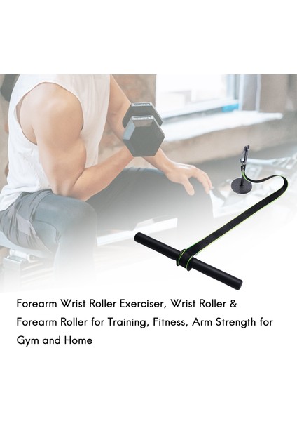Önkol Bilek Silindir Egzersizcısı Bilek Silindiri ve Önkol Silindiri Eğitim Fitness Spor Salonu ve Ev Için Kol Gücü (Yurt Dışından) fiyatları