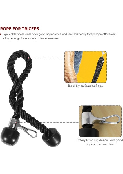 Ağır Hizmet Tipi Tricep Ipi Aşağı 3 36 Inç ile Snap Kanca Fitness Bağlantı Kablosu Makinesi Pulldown Ip Ev Spor Salonu (Yurt Dışından) fırsatları
